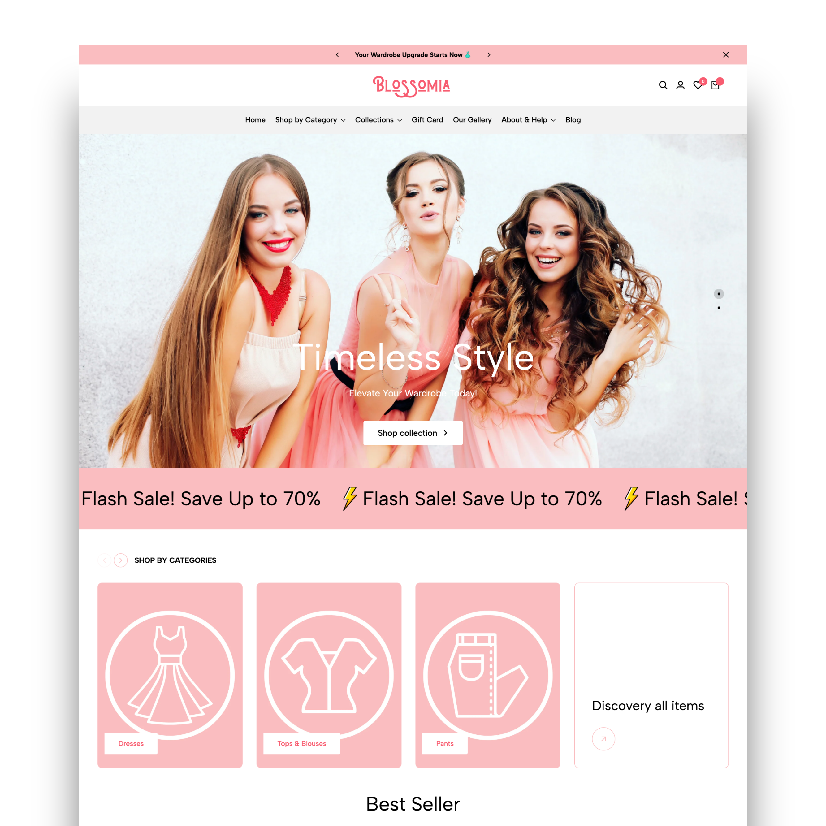 Blossomia - Shopify 2.0 Theme