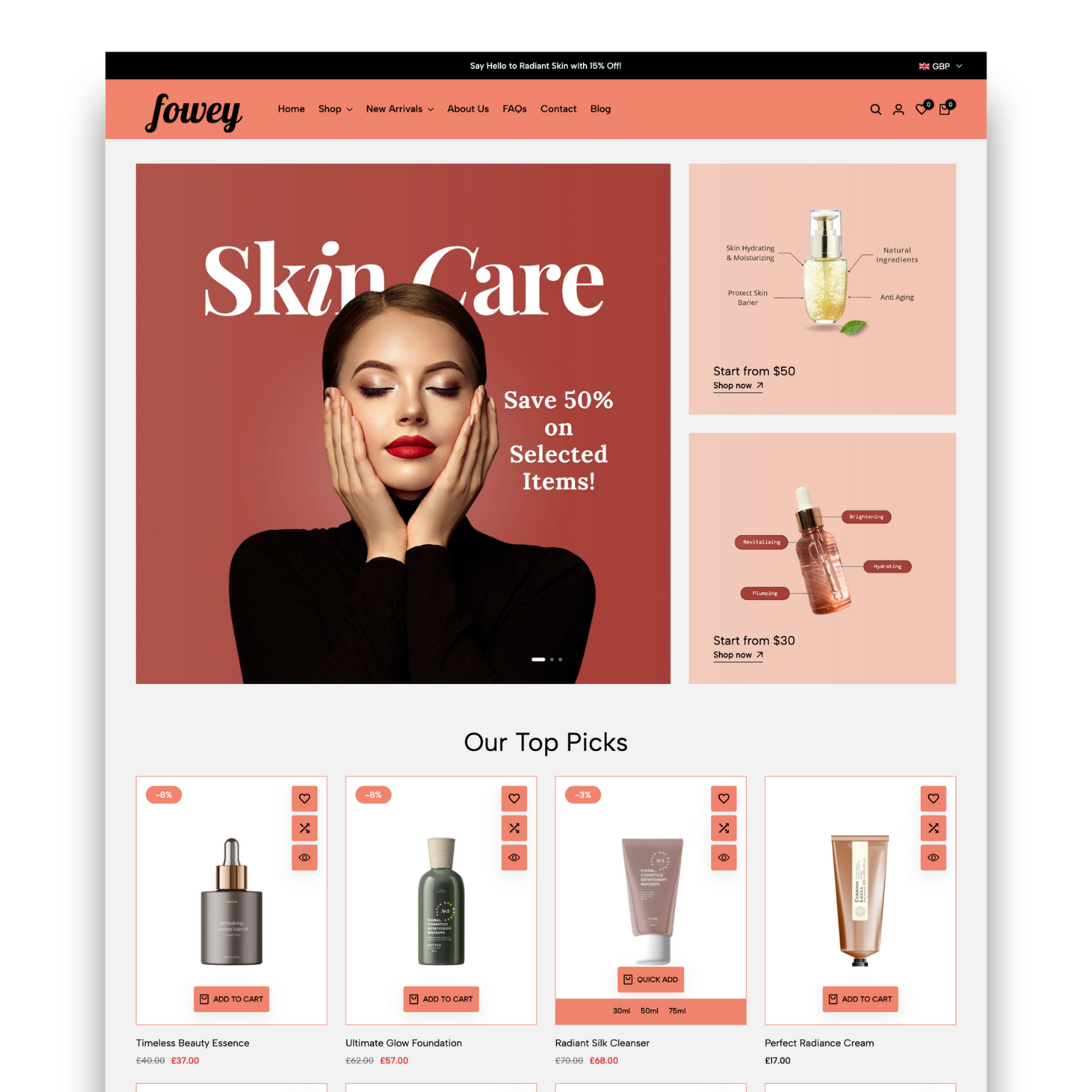 Shopify 2.0 Theme - Fowey