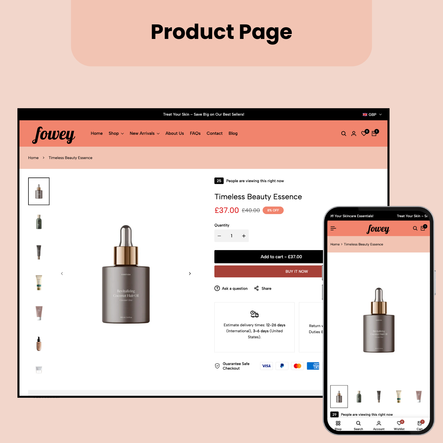 Shopify 2.0 Theme - Fowey